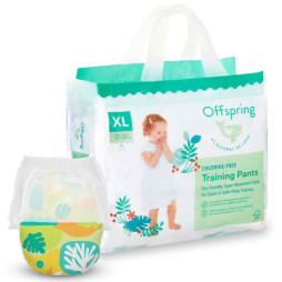 Підгузки-трусики Offspring Forestia розмір XL, 12-20 кг, 30 шт., арт. DP-OI-FAP-XL30P-FRT