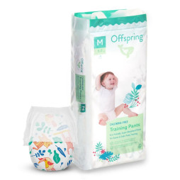 Подгузники-трусики Offspring Animalaysia, размер M, 6-11 кг, 42 шт.