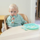 Слинявчик Chicco Teal з рукавами 6 м+, 16302.25