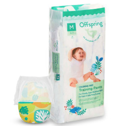 Підгузки-трусики Offspring Forestia, розмір M, 6-11 кг, 42 шт., арт. DP-OI-FAP-M42P-FRT