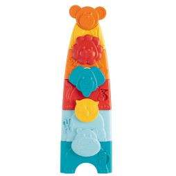 Іграшка-пірамідка 2 в 1 Chicco Eco+ "Зоовежа" (11570.00)