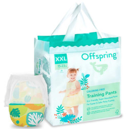 Підгузки-трусики Offspring Forestia, розмір XXL, 15-23 кг, 24 шт., арт. DP-OI-FAP-XXL24P-FRT