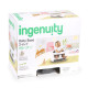 Стільчик-бустер для годування 2 в 1 Ingenuity Baby Base, бежевий (10678)