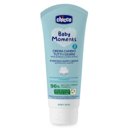 Крем захисний під підгузок із пантенолом Chicco Baby Moments, 100 мл (11641.00)