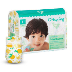 Подгузники Offspring Tangy Orange, размер L, 9-13 кг, 36 шт.