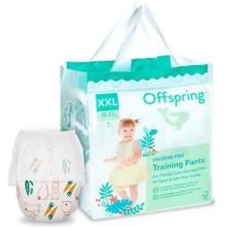Подгузники-трусики Offspring Hugs Bunny, размер XXL, 15-23 кг, 24 шт., HBN