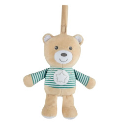 Іграшка музична з нічником Chicco Зіркове ведмежа, бежевий (11128.00)