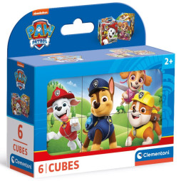 Кубики-пазл Clementoni "Paw Patrol", 6 елементів (40658)