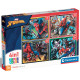 Пазл 4 в 1 Clementoni "Spider-Man", 12,16,20 та 24 елементи (21515) | KIOSK для МАМ