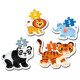 Пазл 4 в 1 Clementoni "Wild Animals", серія "My First Puzzles" (20810)