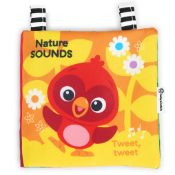 Мягкая развивающая книжка Baby Einstein "Nature Sounds", 17602