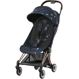 Прогулочная коляска Cybex Coya Jewels of Nature темно-синяя (522003111)