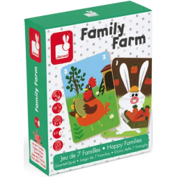Настільна гра Janod Happy Families Ферма (J02756)