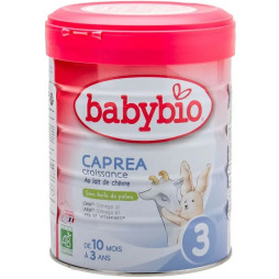 Органічна молочна суміш BabyBio Caprea 3 на козячому молоці 800 г, від 10 місяців, 58053