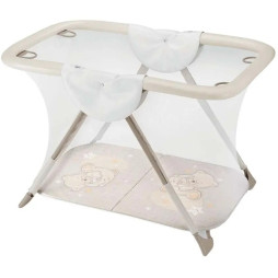 Манеж CAM Brevettato, з ведмедиком, бежевий (B120-C260B/NO120/)