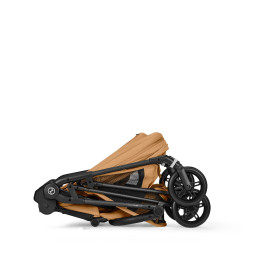 Візок Cybex Melio Carbon Cinnamon Yellow (з бампером), 526000803