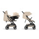 Візочок Cybex Beezy Almond Beige (з бампером), 526000867