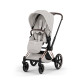 Чохол тканинний для прогулянкового блоку Priam Style City Grey, 526000305