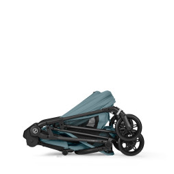 Візок Cybex Melio Carbon Stormy Blue (з бампером), 526000773