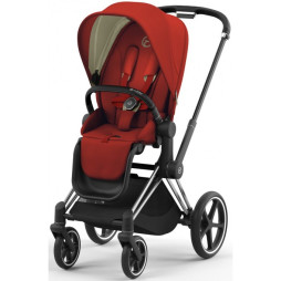 Коляска Cybex Priam Autumn Gold шасі Chrome Black 4.0, 5180214-02