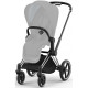 Коляска Cybex Priam Autumn Gold шасі Chrome Black 4.0, 5180214-02