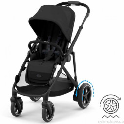 Коляска Cybex e-Gazelle S Moon Black з електроприводом, 524000517