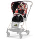 Cybex Mios Spring Blossom Dark 4.0 шасі Rosegold прогулянкова коляска, 51901001-02