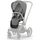 Коляска Cybex Priam Mirage Grey шасі Matt Black 4.0, 5188-02