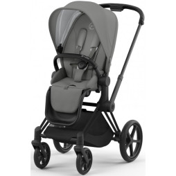 Коляска Cybex Priam Mirage Grey шасі Matt Black 4.0, 5188-02