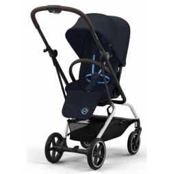 Прогулянкова коляска Cybex Eezy S Twist plus 2 SLV dark blue, 524000103