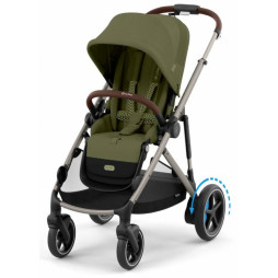 Електрична прогулянкова коляска Cybex eGazelle S TPE Moss Green khaki (525000169)