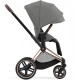 Коляска Cybex Priam Mirage Grey шасі Rosegold 4.0, 51811-02