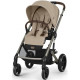 Cybex Balios S Lux Taupe Almond Beige прогулянкова коляска | Cybex офіційно в Україні