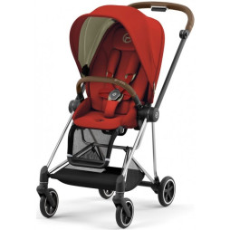 Прогулянкова коляска Cybex Mios 4.0 Autumn Gold шасі Chrome Brown, 15190124-02