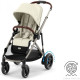 Електрична прогулянкова коляска Cybex eGazelle S TPE Seashell Beige (524000541) | Cybex официально в Украине