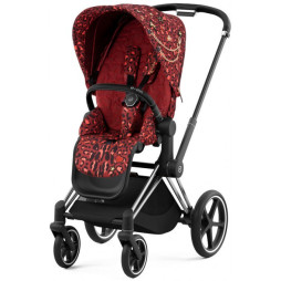 Коляска Cybex Priam Rockstar by Alec Voelkel шасі Chrome Black 4.0, 5180218-02