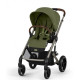 Cybex Balios S Lux Taupe Moss Green прогулянкова коляска | Cybex офіційно в Україні