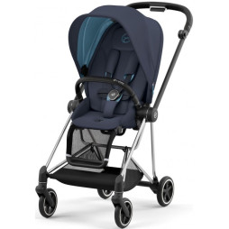Прогулянкова коляска Cybex Mios 4.0 Dark Navy шасі Chrome Black, 5190117-02