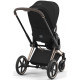 Коляска Cybex Priam Sepia Black шасі Rosegold 4.0, 518-02