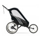Коляска Cybex Zeno All Black Cream Orange, 521000275