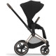 Коляска Cybex Priam Sepia Black шасі Rosegold 4.0, 518-02