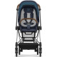 Прогулянкова коляска Cybex Mios 4.0 Dark Navy шасі Chrome Brown, 5190127-02