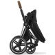 Коляска Cybex Priam Sepia Black шасі Rosegold 4.0, 518-02