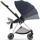 Прогулянкова коляска Cybex Mios 4.0 Dark Navy шасі Chrome Brown, 5190127-02