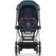 Прогулянкова коляска Cybex Mios 4.0 Dark Navy шасі Chrome Brown, 5190127-02