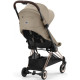 Cybex Coya Cozy Beige шасі rosegold прогулянкова коляска, 522005183