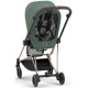 Прогулянкова коляска Cybex Mios 4.0 Leaf Green шасі Rosegold, 5190106-02