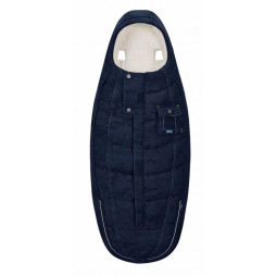 Чохол для ніг Cybex Rebellious Luxury Denim Blue, 525000555