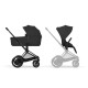 Універсальна коляска Cybex ePRIAM 2 в 1 Style Collection Sepia Black (526000053) - модель 2026 року