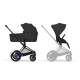 Універсальна коляска Cybex ePRIAM 2 в 1 Style Collection Sepia Black (526000053) - модель 2026 року